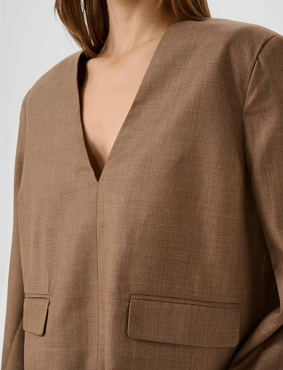 Gestuz - GZschany blouse - langärmelige blusen - ermine - 5
