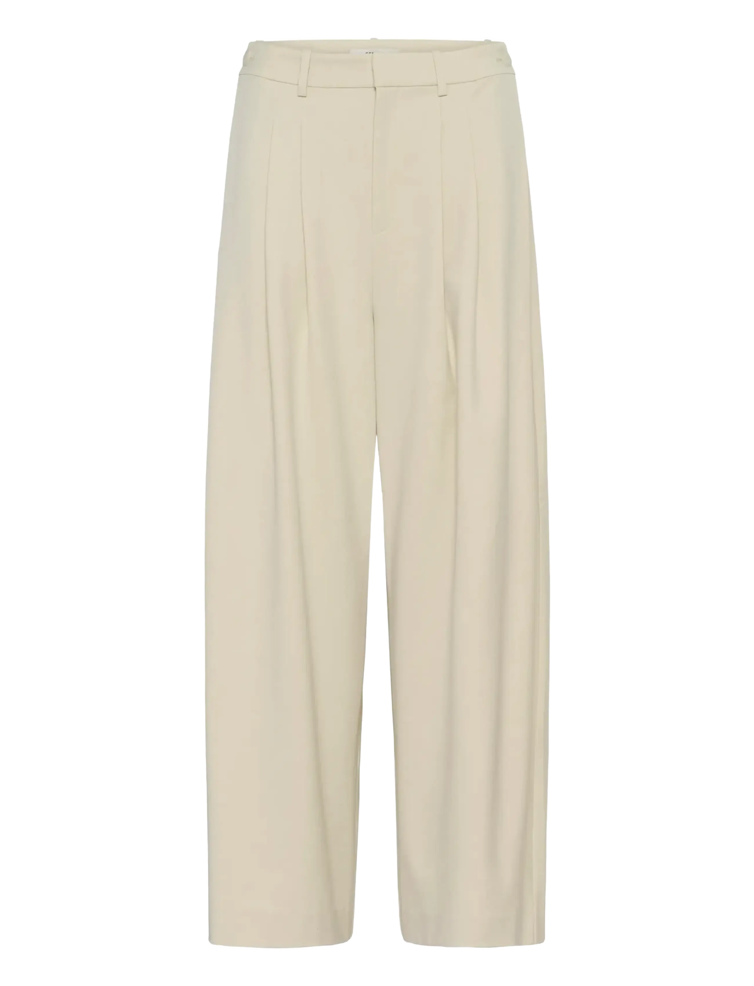 Gestuz GZsainty MW pants - Vardagsstil - ANCIENT SCROLL / beige