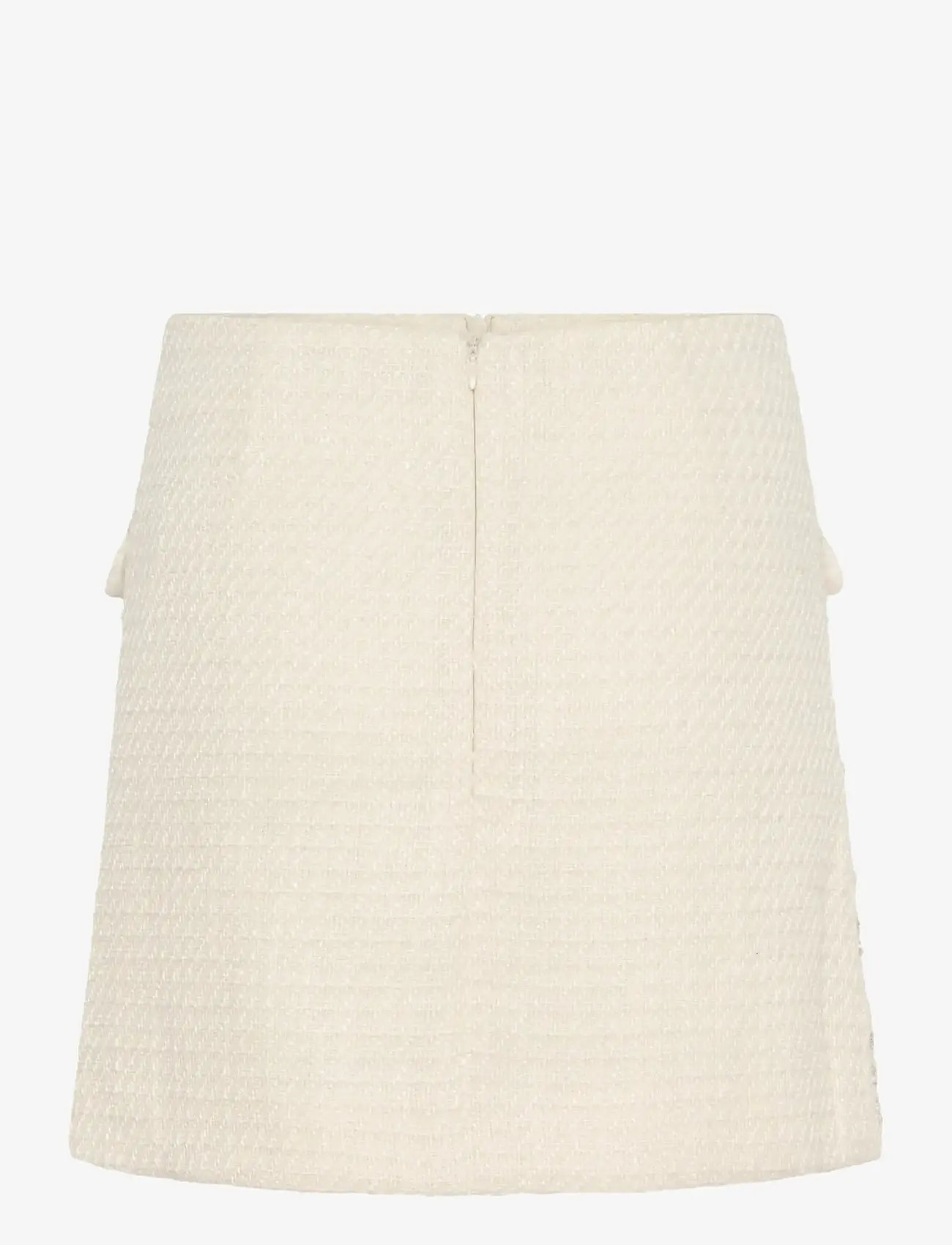 Gestuz - GZchanaya MW skirt - paljettkjolar - off white pearls - 2