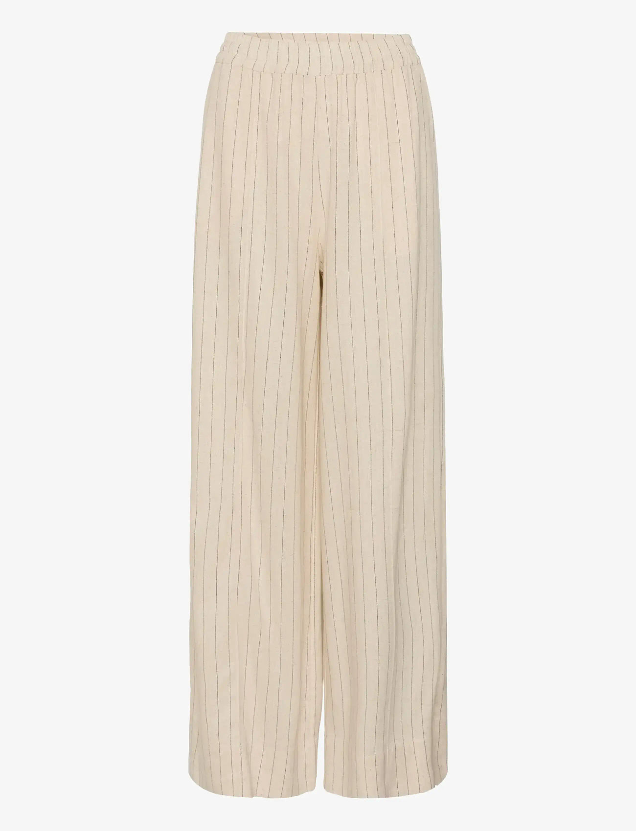 Gestuz - GZtascha HW pants - vida byxor - frozen dew pinstripe - 1