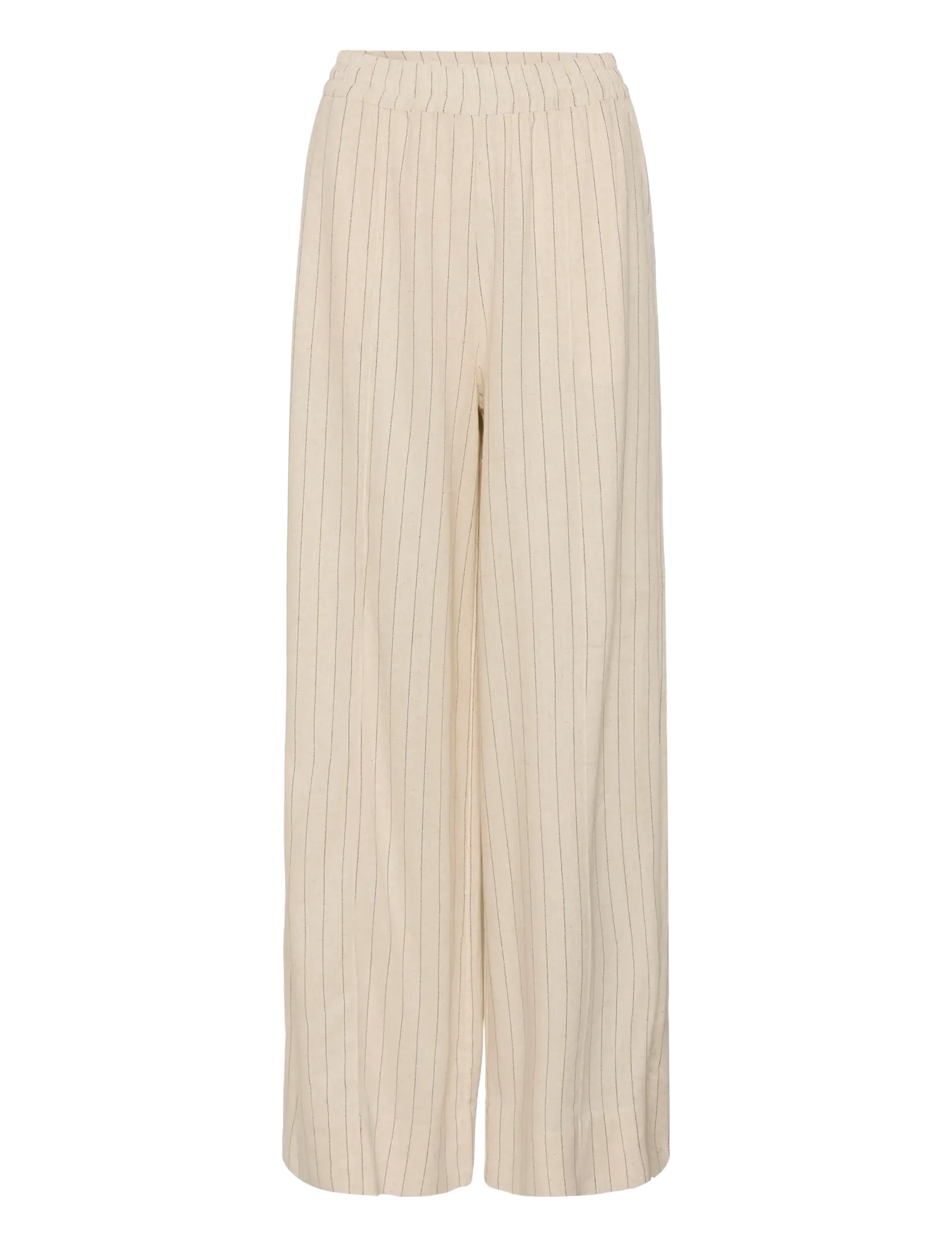 Gestuz GZtascha HW pants - Gestuz - FROZEN DEW PINSTRIPE / beige