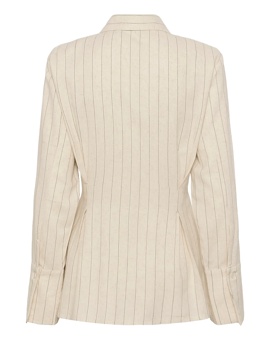 Gestuz - GZtascha shirt - langærmede skjorter - frozen dew pinstripe - 2