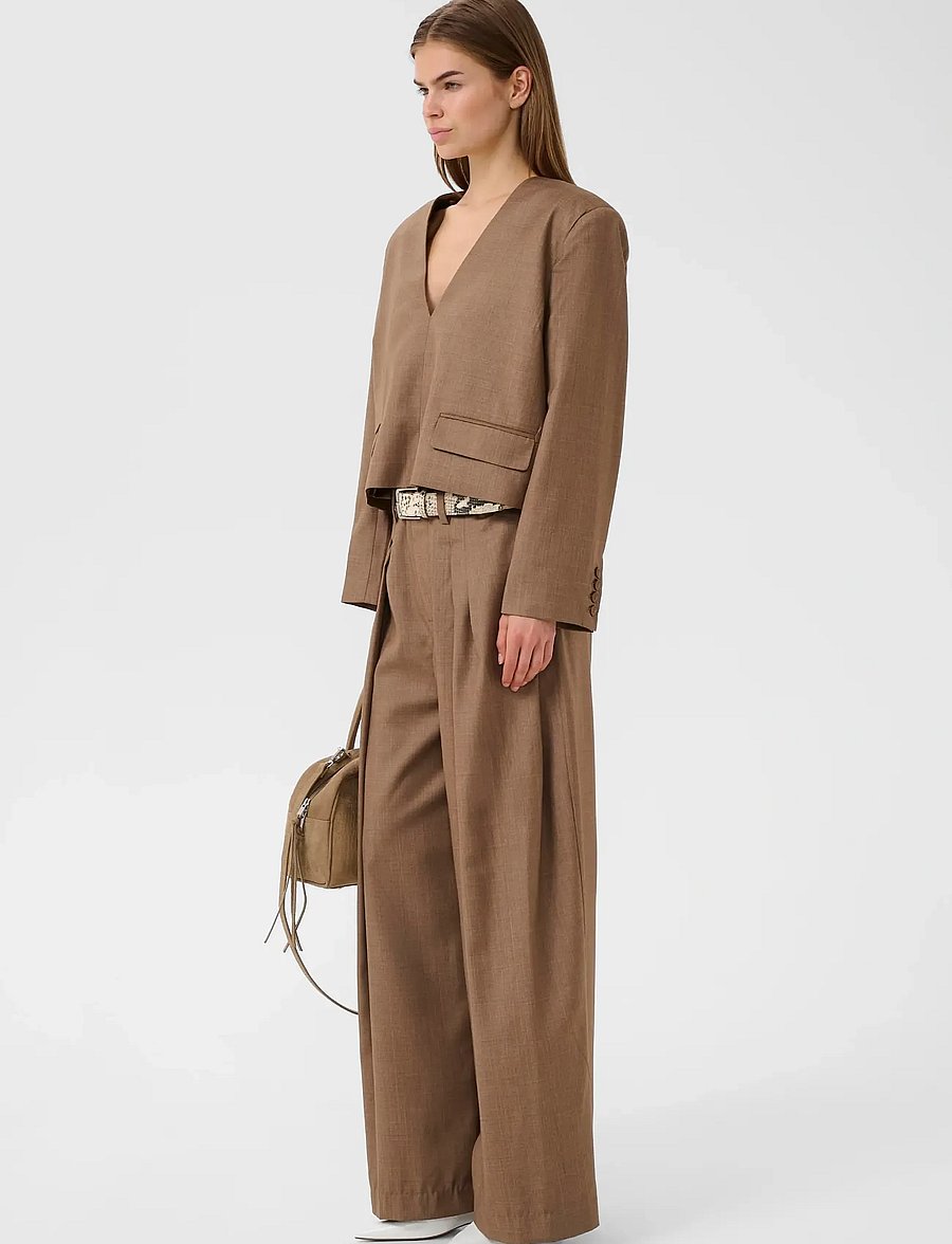 Gestuz - GZschany MW pants - habitbukser - ermine - 3