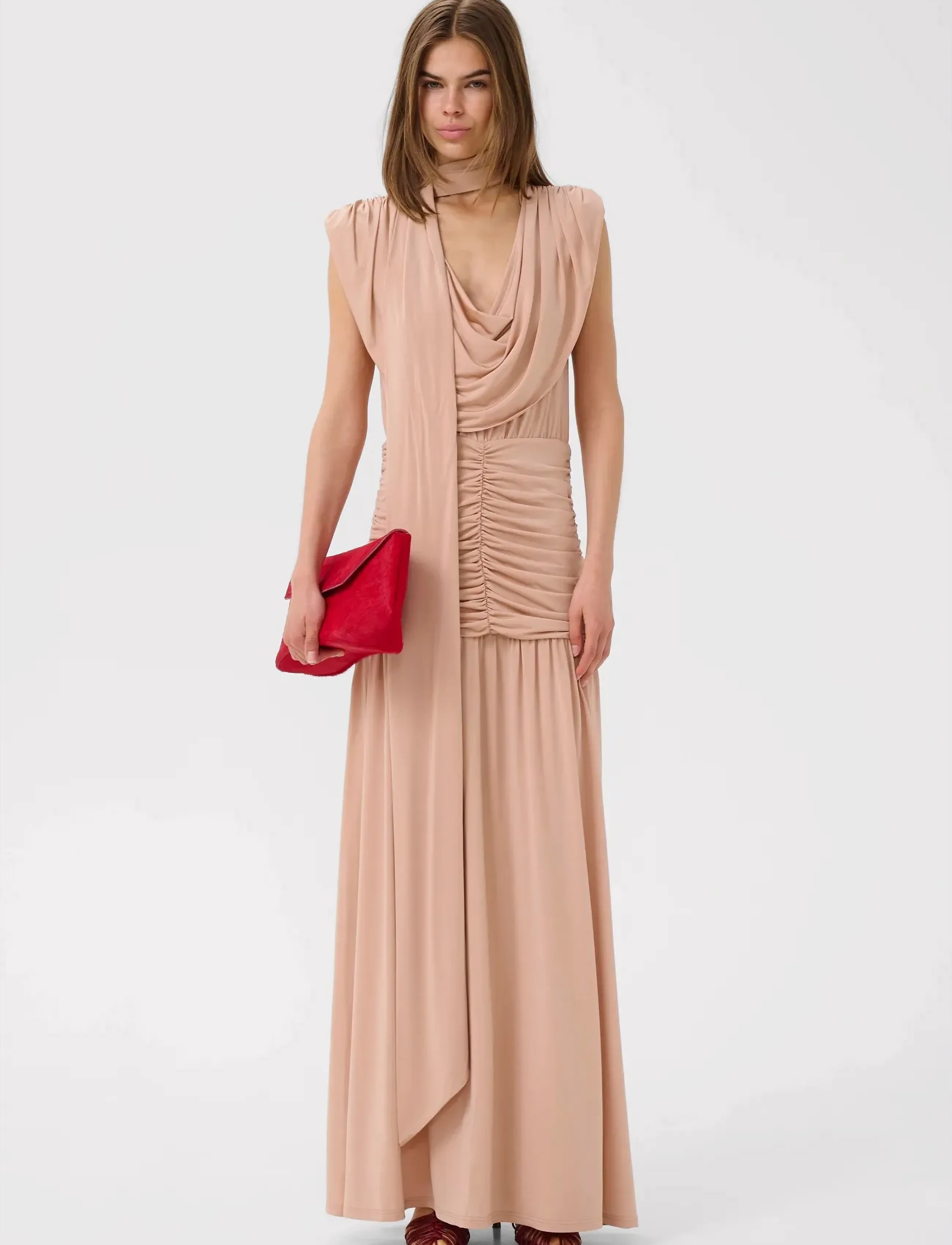 Gestuz GZlaily dress - Kleider - MAPLE SUGAR / beige