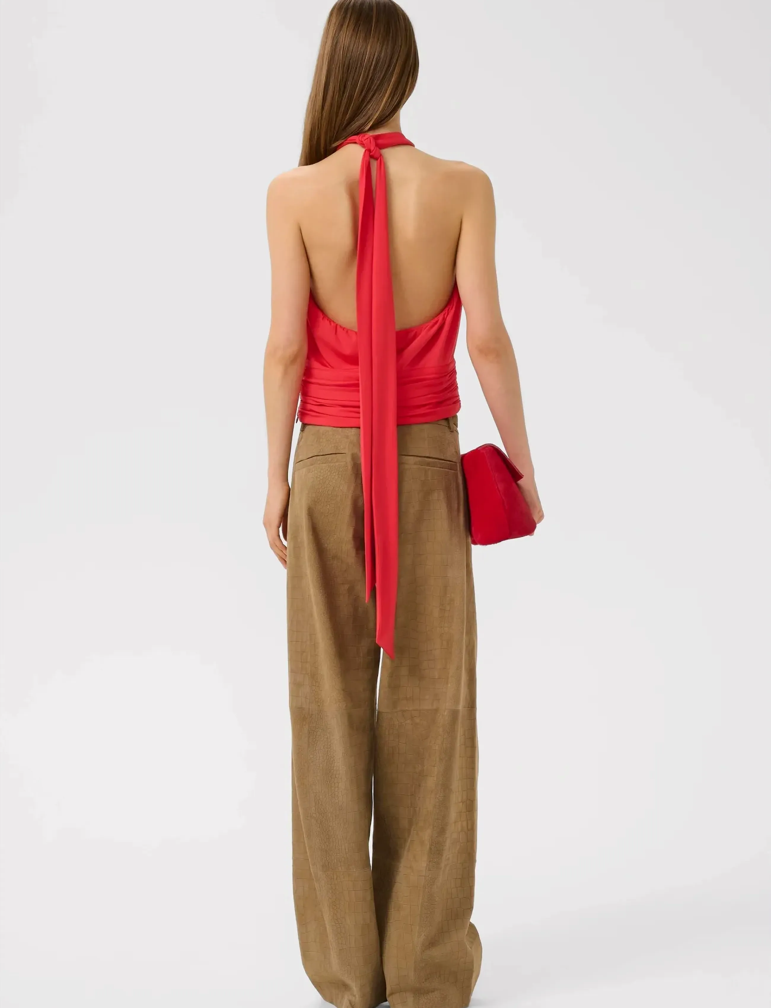 Gestuz - GZkadie top - hihattomat puserot - tomato - 4
