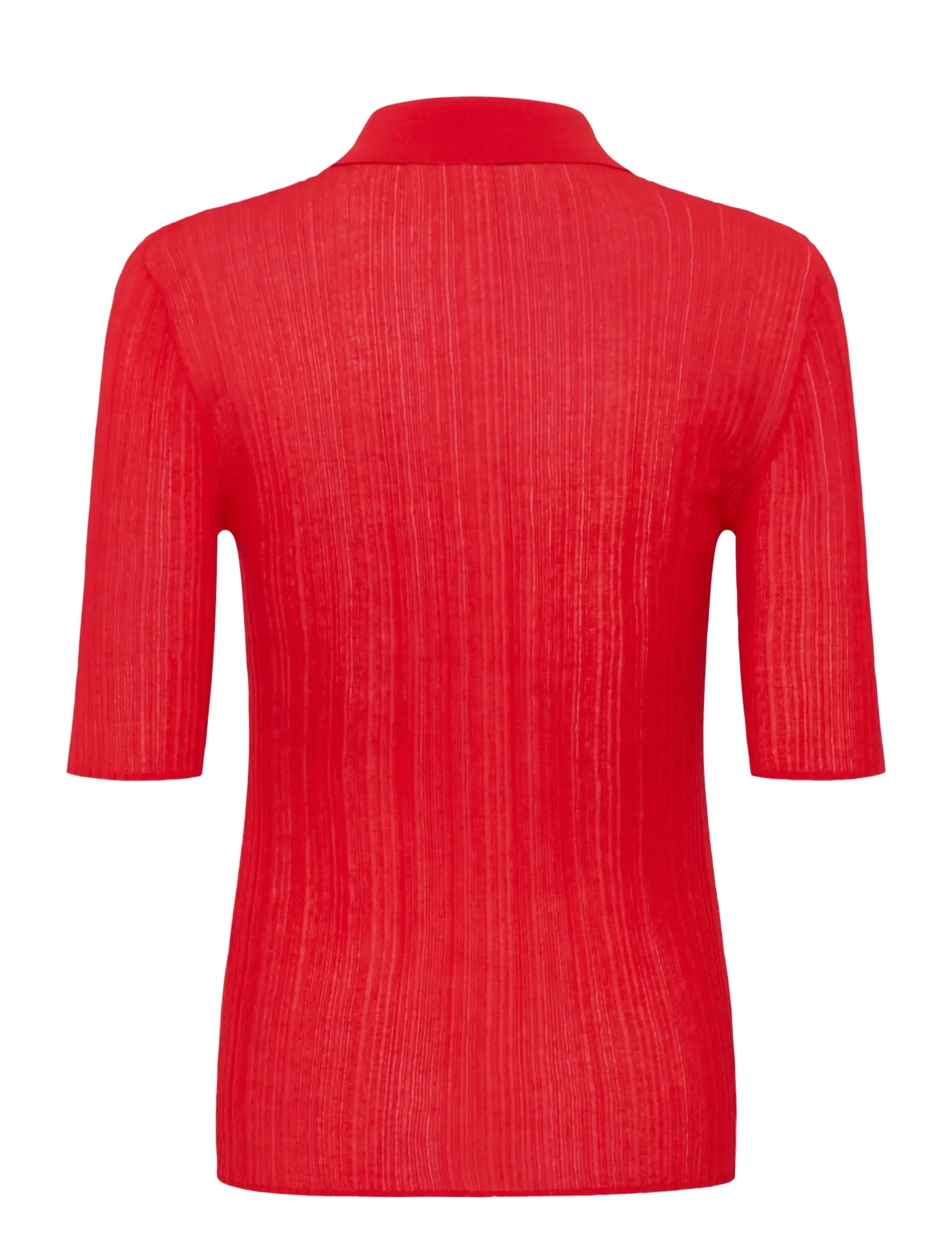 Gestuz - GZclene top - poloer - tomato - 2
