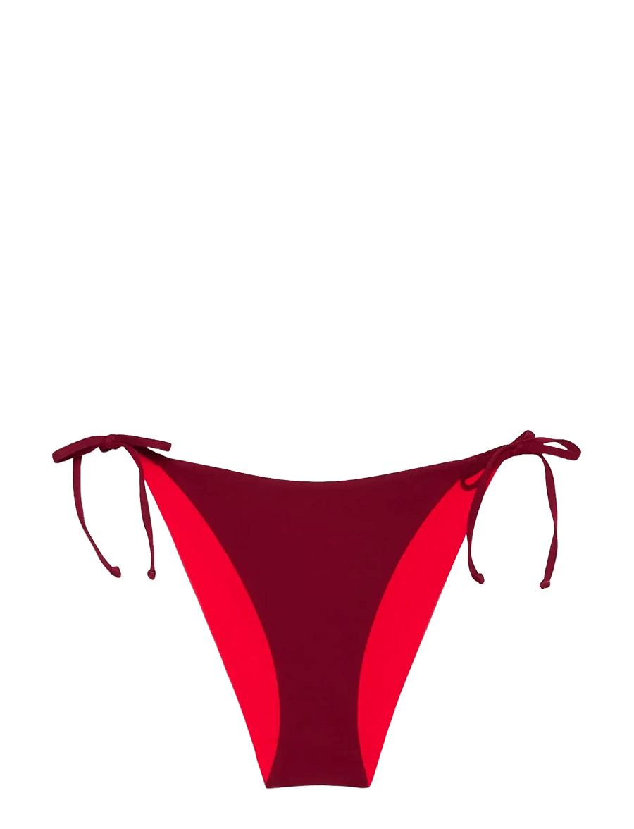 Gestuz - GZtenna bikini bottom - side tie bikinier - cabernet - 1