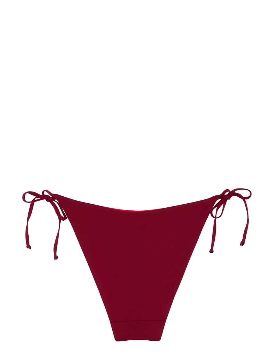Gestuz - GZtenna bikini bottom - side tie bikinier - cabernet - 2