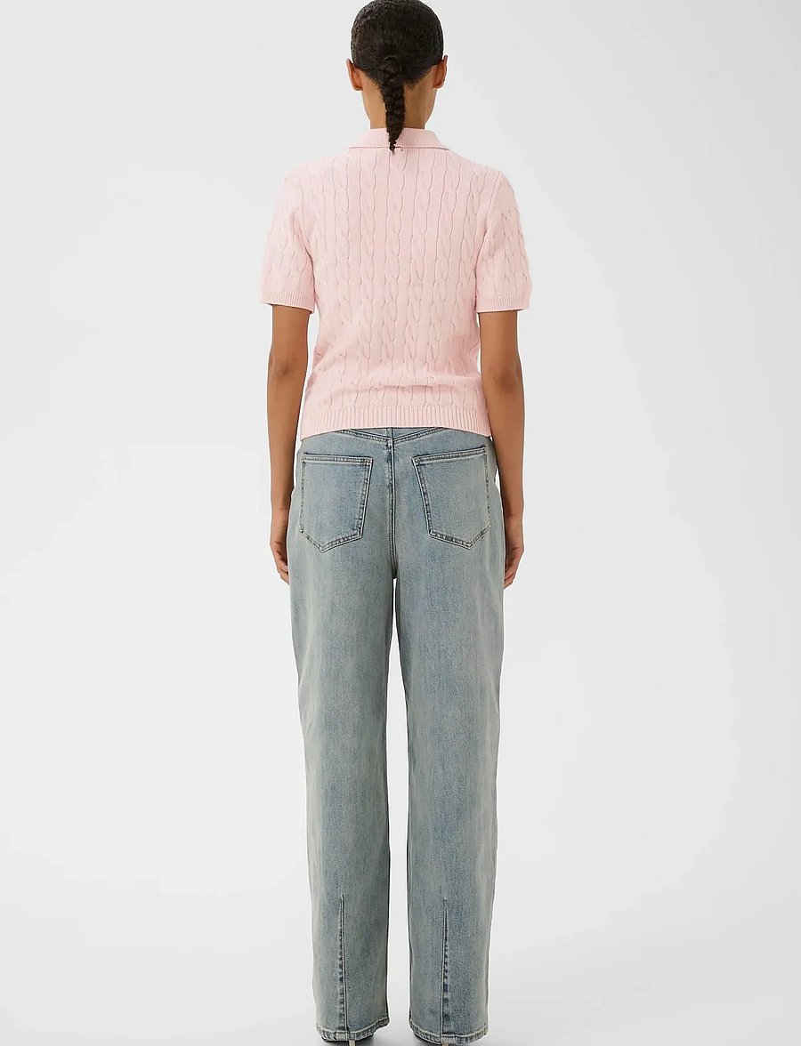 Gestuz - GZthilla polo pullover - striktrøjer - ballet slipper - 4