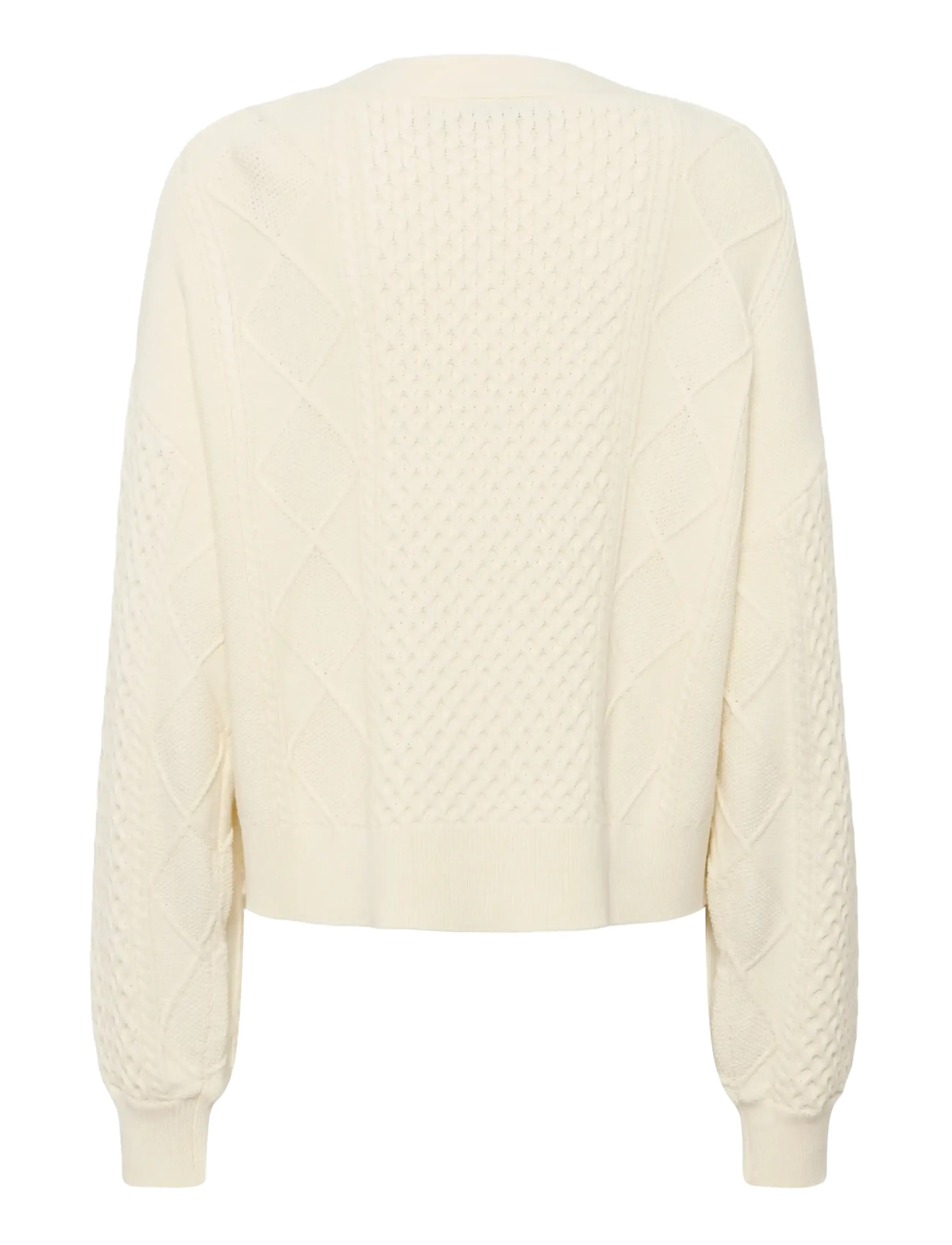 Gestuz - GZthilla cardigan - swetry rozpinane - egret - 2