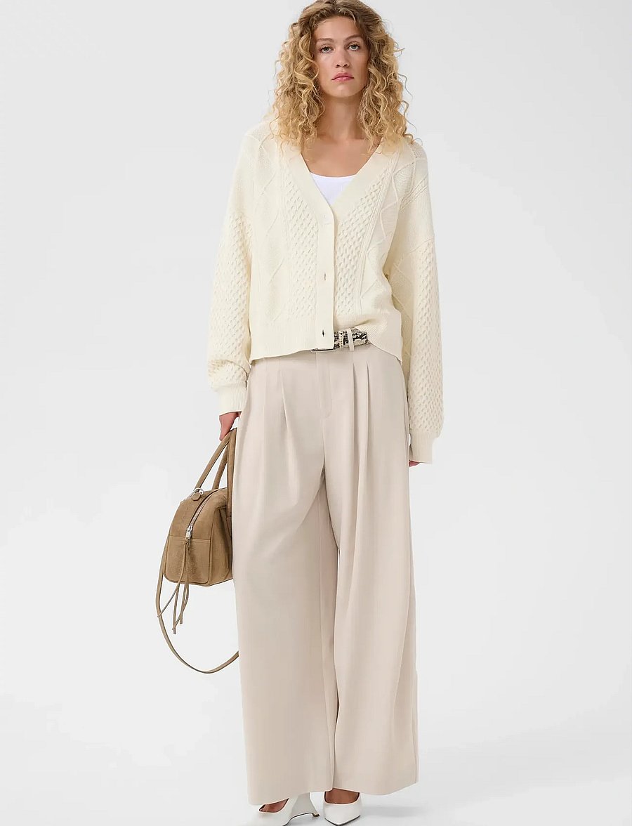 Gestuz - GZthilla cardigan - cardigans - egret - 3