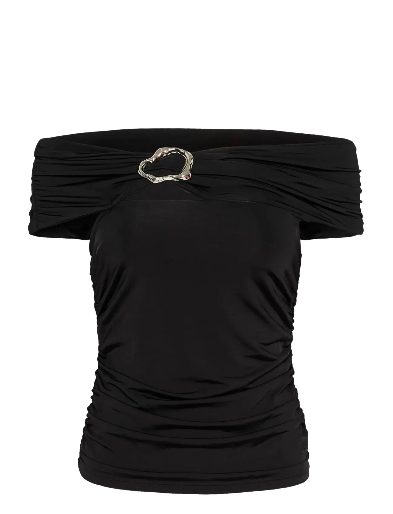 Gestuz GZlaily off shoulder top - Kollektionen - BLACK / black