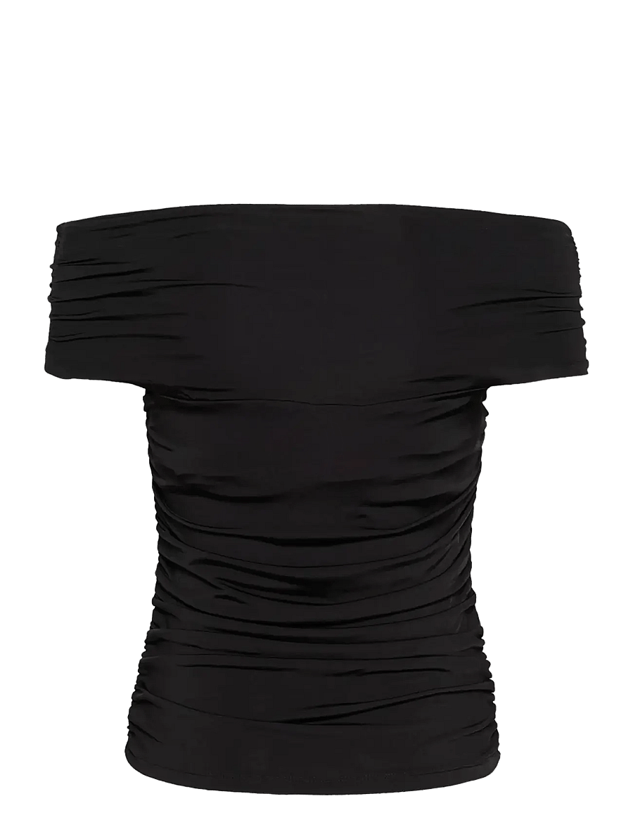 Gestuz - GZlaily off shoulder top - særlige begivenheder - black - 2