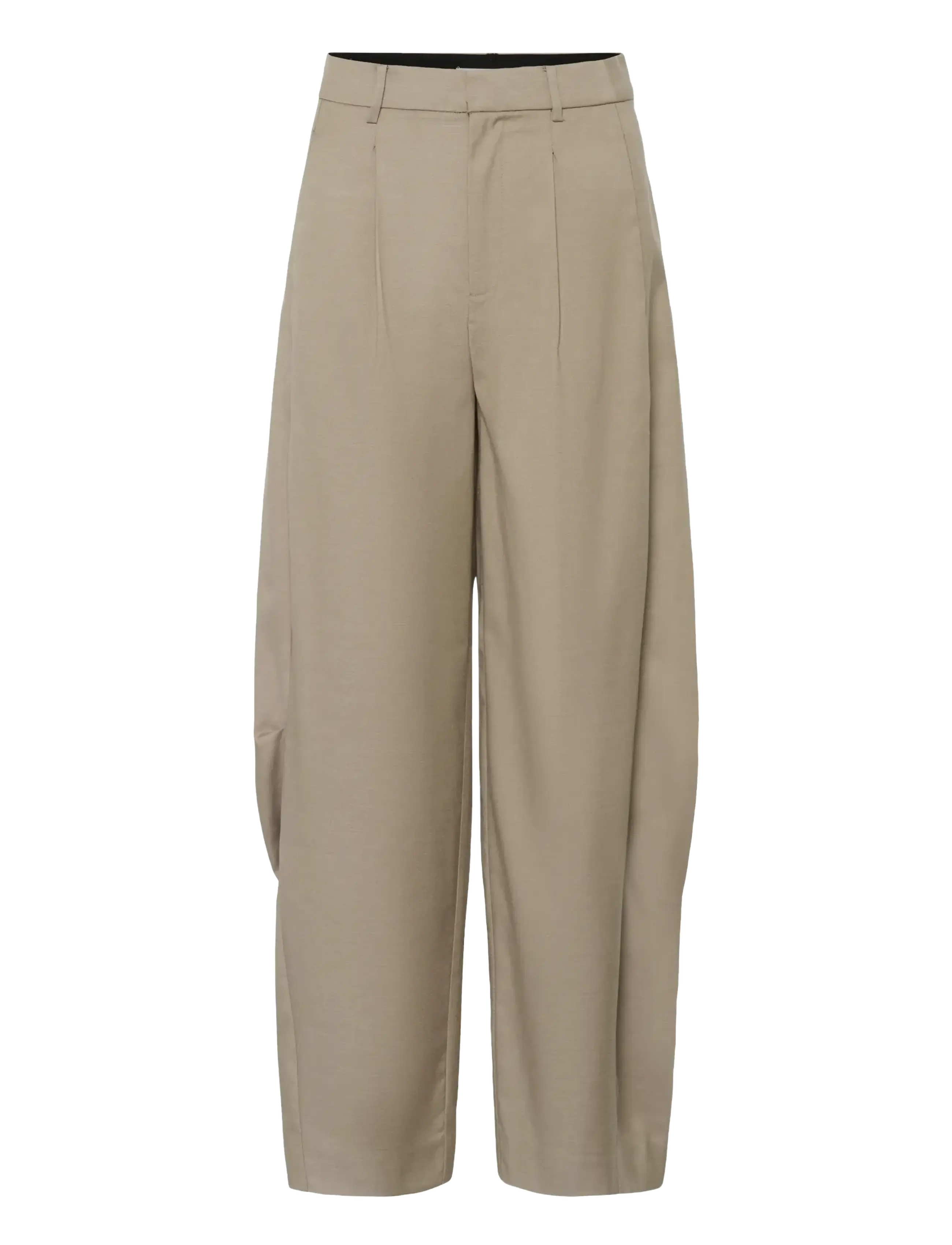 Gestuz GZnella MW pants - Gestuz - OLIVE SAND MELANGE / beige