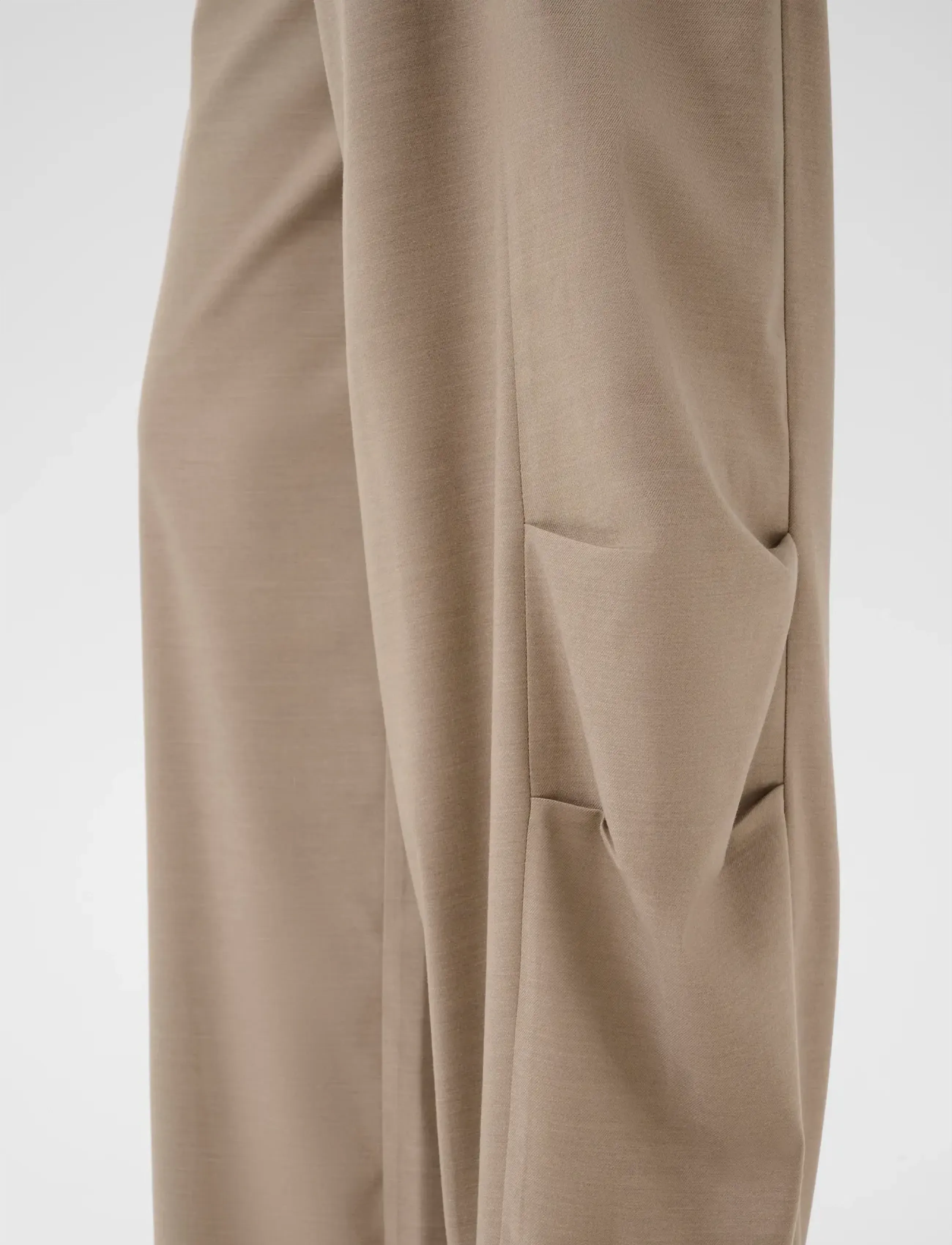 Gestuz - GZnella MW pants - trousers - olive sand melange - 5