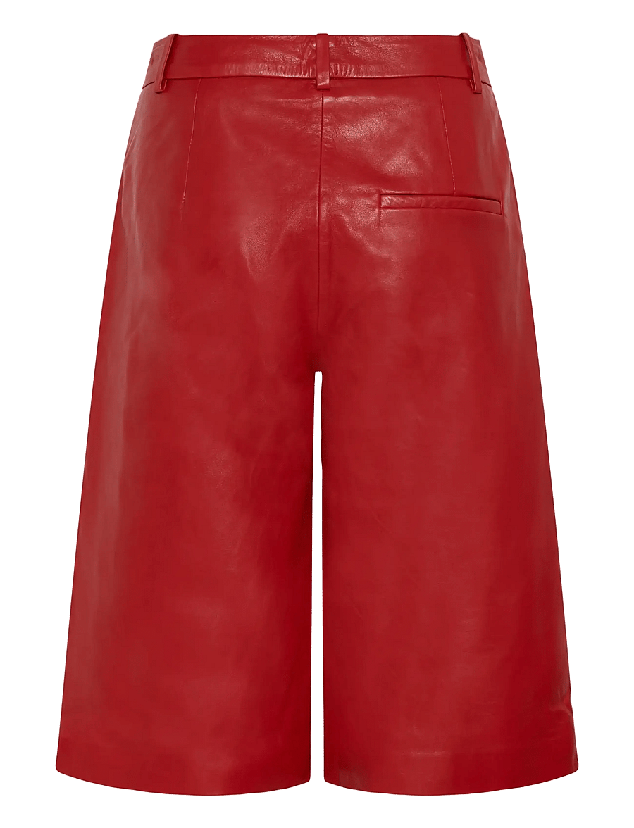 Gestuz - GZallis MW shorts - lühikesed nahkpüksid - tomato - 2