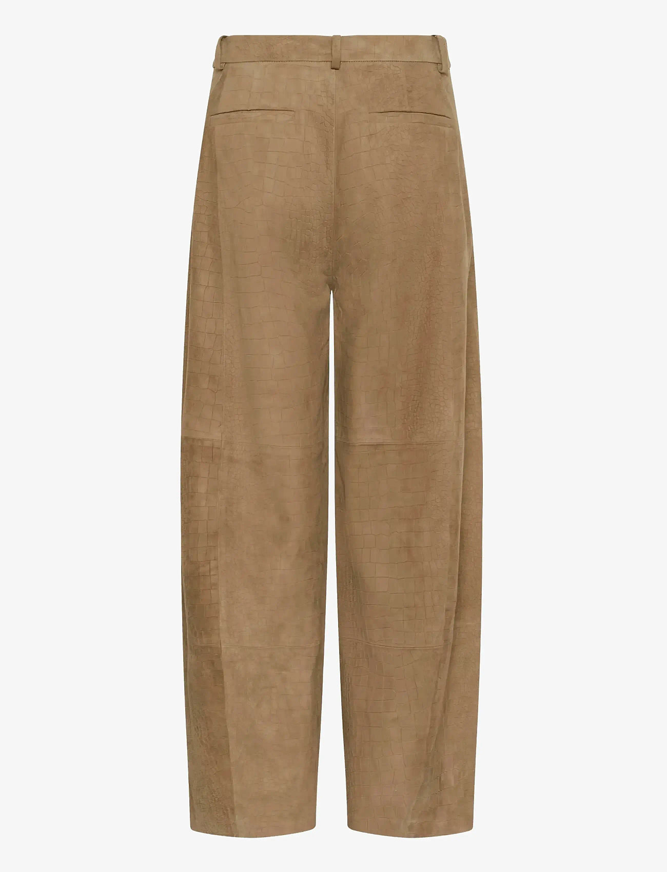 Gestuz - GZestelle MW pants - lederhosen - ermine - 2