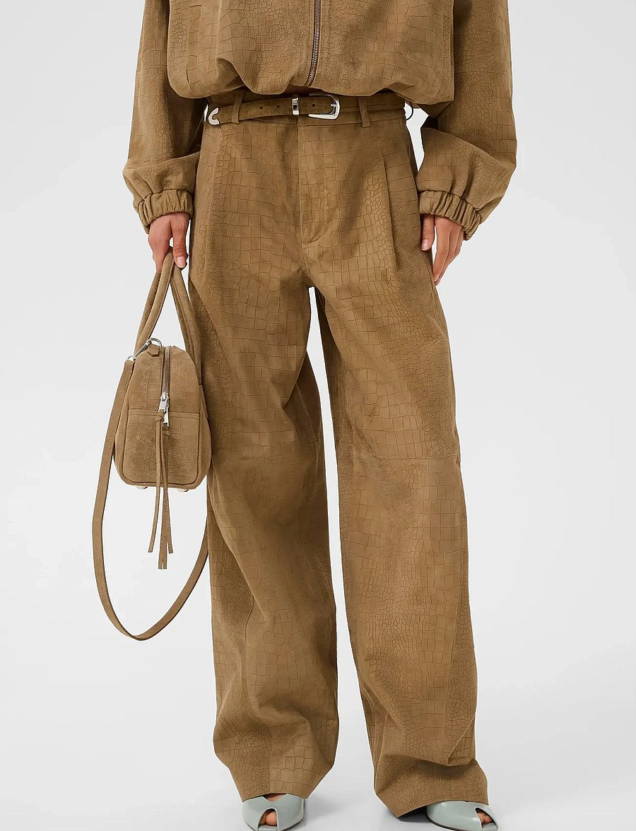 Gestuz - GZestelle MW pants - skinnbyxor - ermine - 0