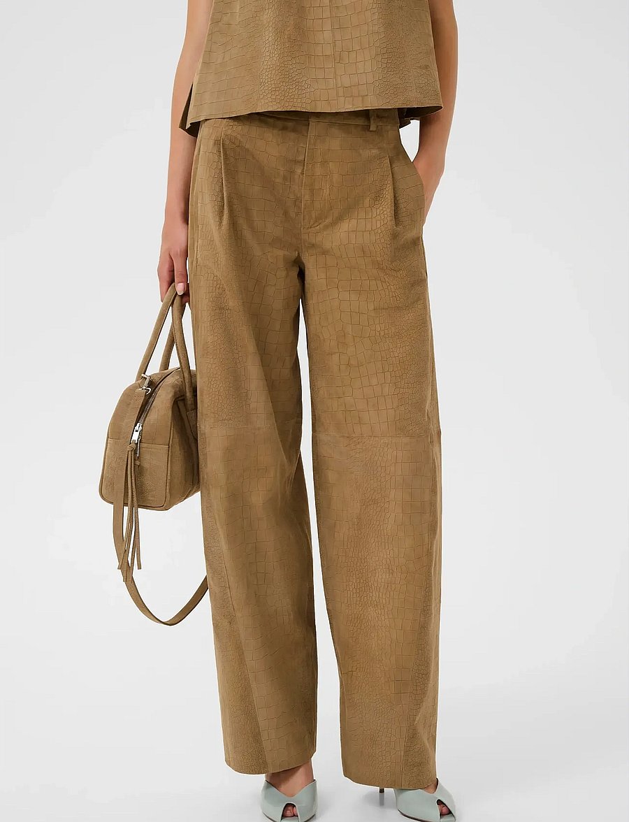 Gestuz - GZestelle MW pants - skinnbyxor - ermine - 5