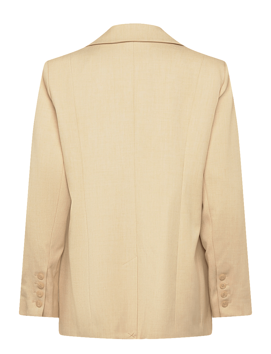 Gestuz - GZstacy blazer - einreihige blazer - pale hay melange - 2