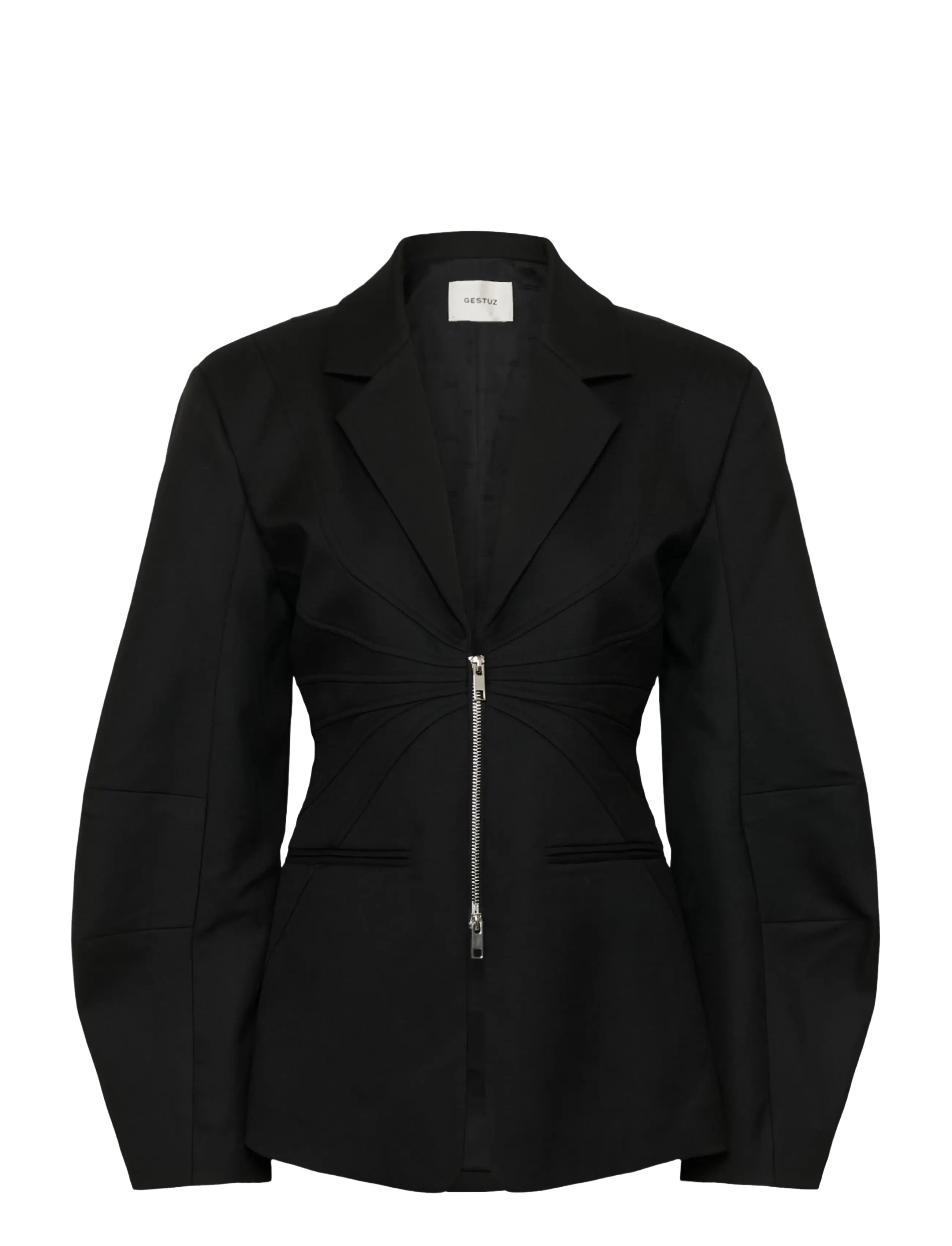 Gestuz GZtitta blazer - Single breasted blazers - BLACK / black