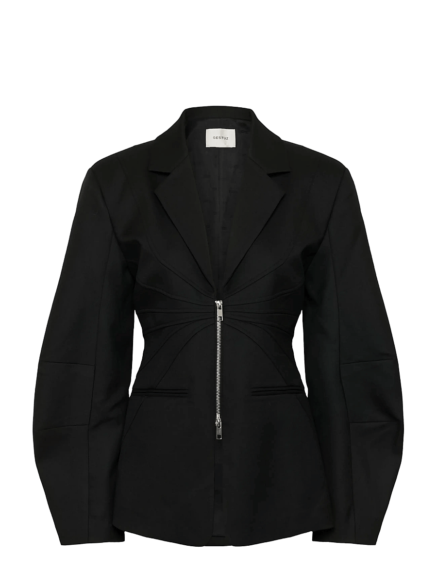 Gestuz - GZtitta blazer - Üherealised pintsakud - black - 1