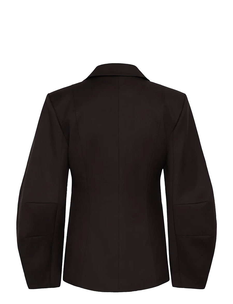Gestuz - GZtitta blazer - enkeltradede blazere - ganache - 1