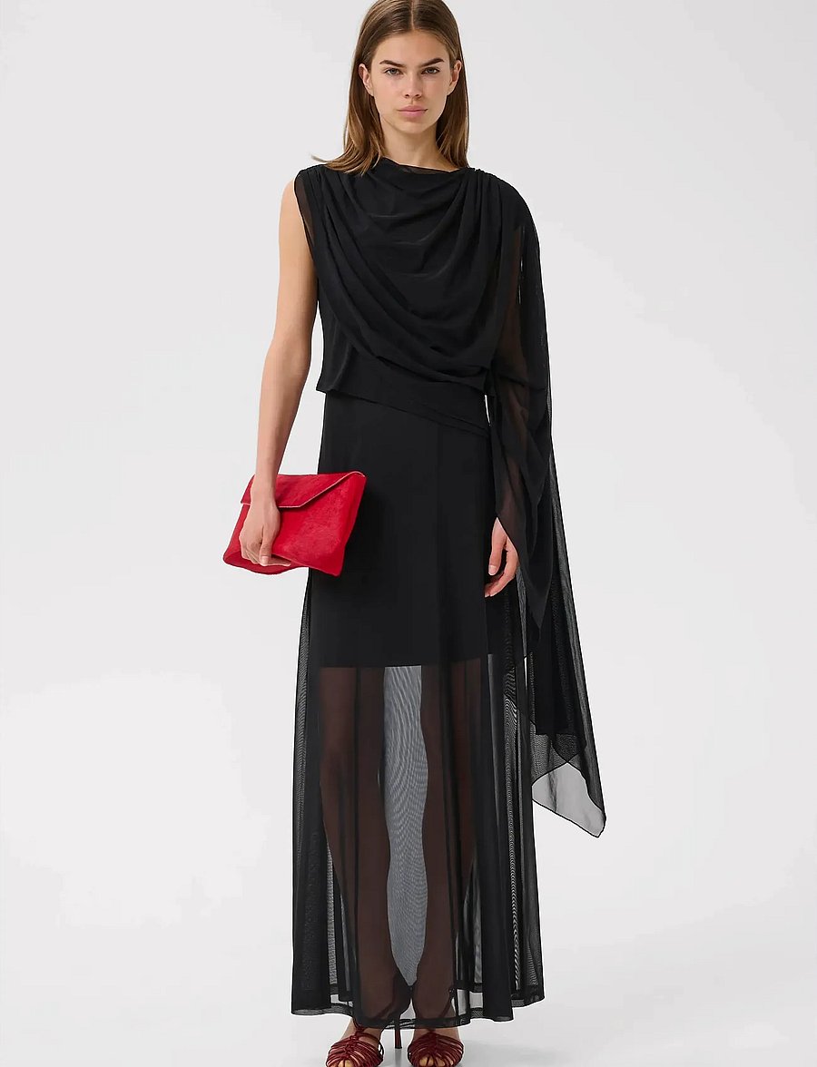 Gestuz - GZmaddin 2 in 1 dress - aftenkjoler - black - 0