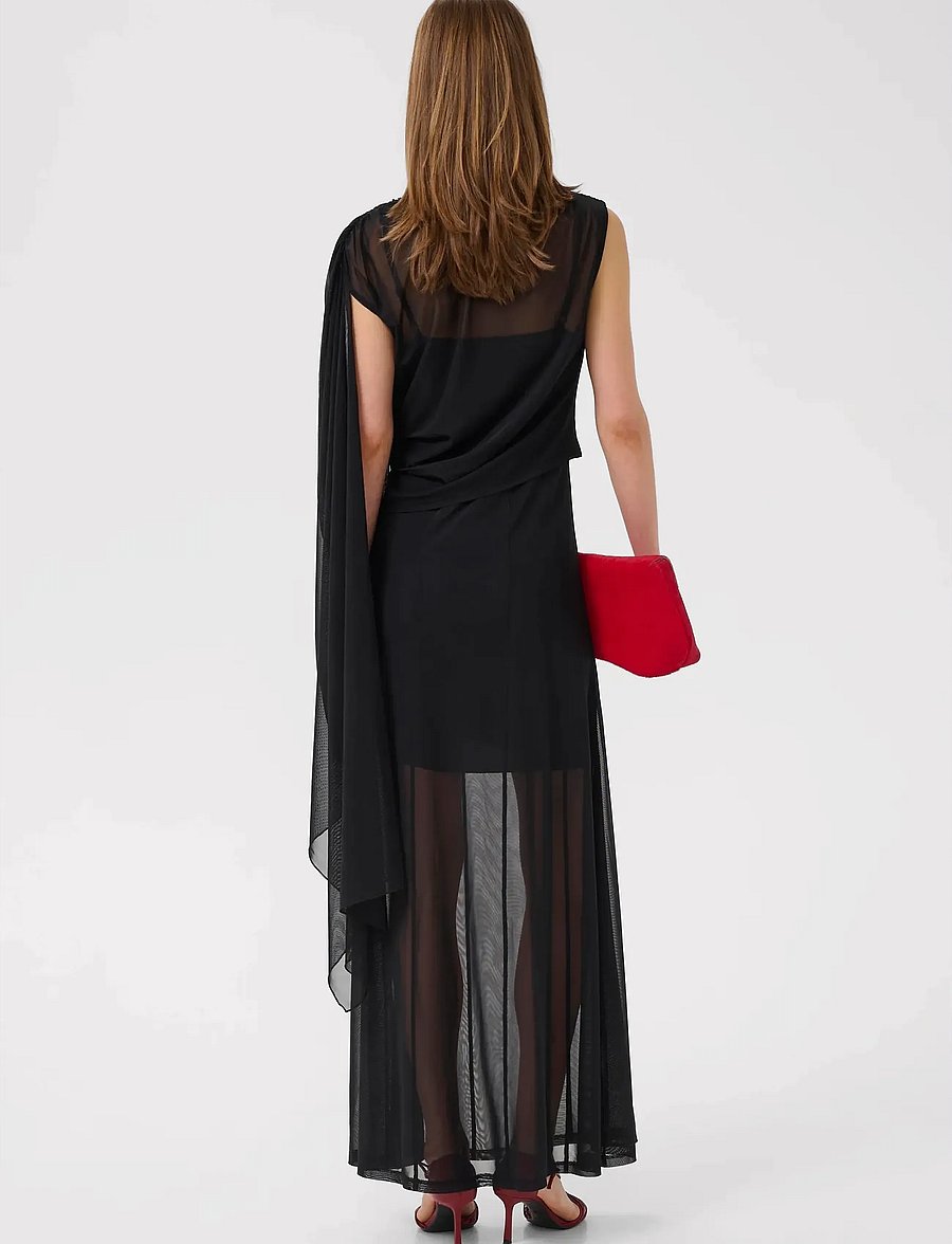 Gestuz - GZmaddin 2 in 1 dress - aftenkjoler - black - 4