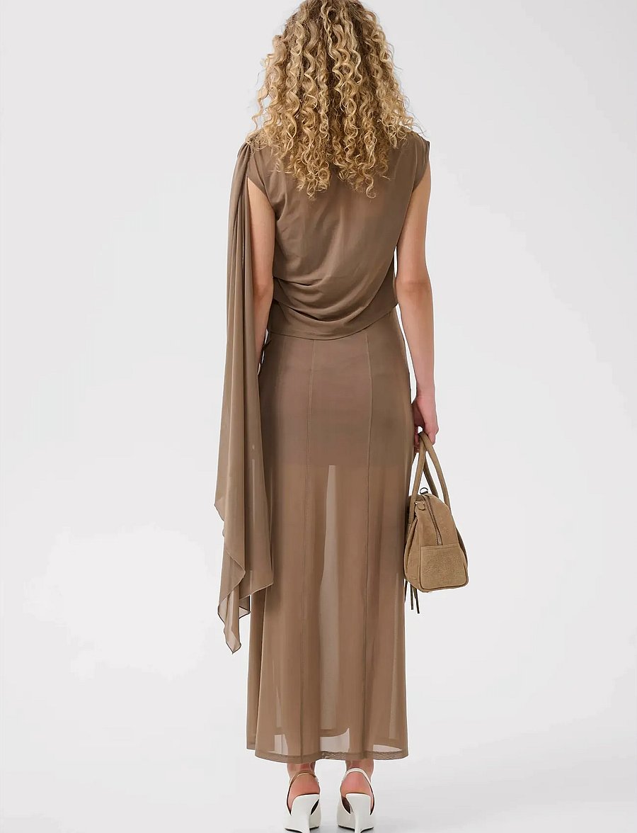 Gestuz - GZmaddin 2 in 1 dress - evening dresses - ermine - 4