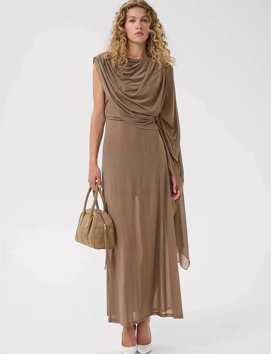 Gestuz - GZmaddin 2 in 1 dress - evening dresses - ermine - 5