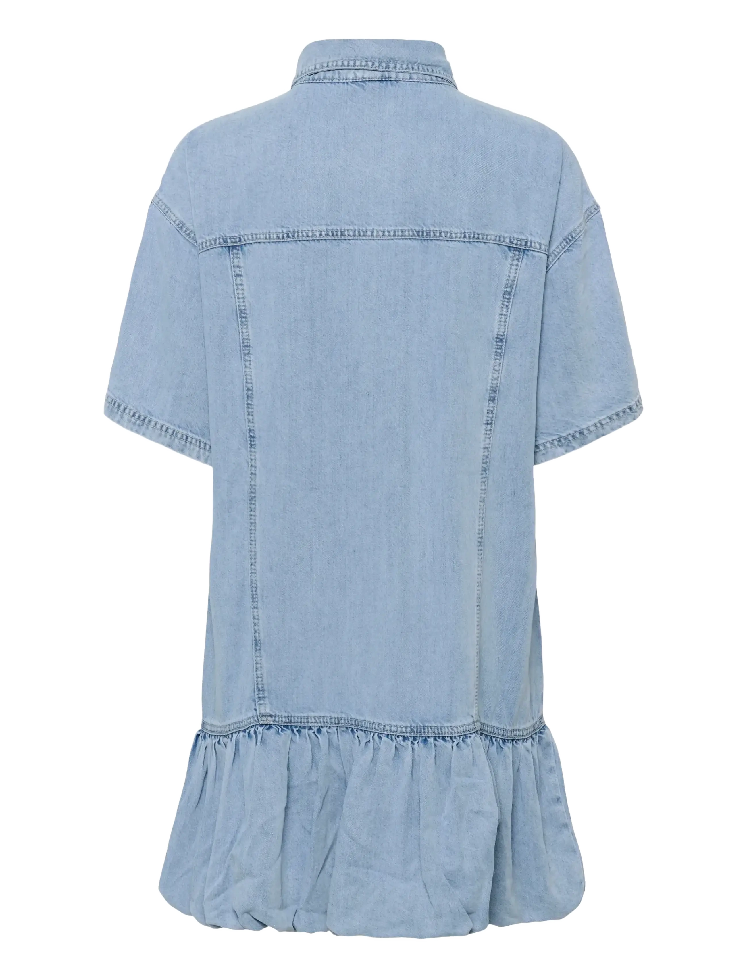 Gestuz - GZsea dress - sommarklänningar - mid denim blue - 2