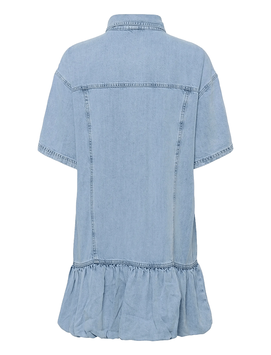 Gestuz - GZsea dress - sommerkleider - mid denim blue - 2