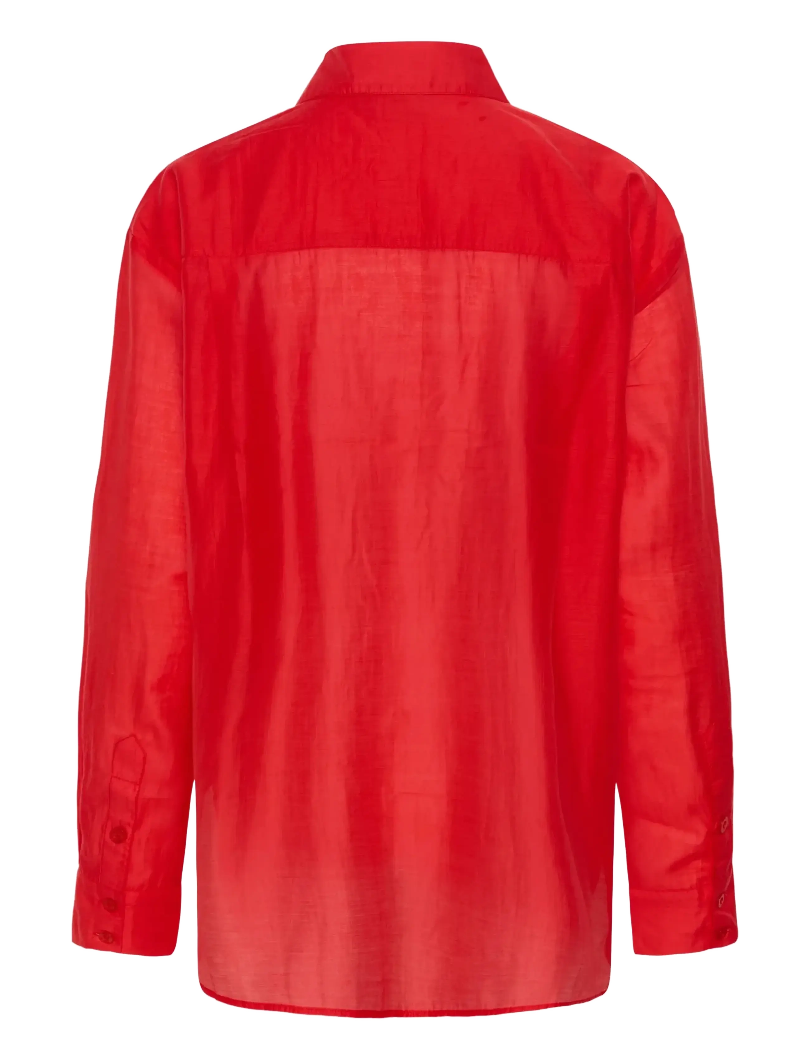 Gestuz - GZsiora LS shirt - pikkade varrukatega särgid - tomato - 2