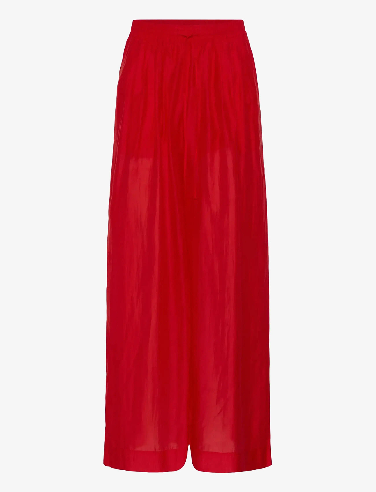 Gestuz - GZsiora HW pants - hosen mit weitem bein - tomato - 1