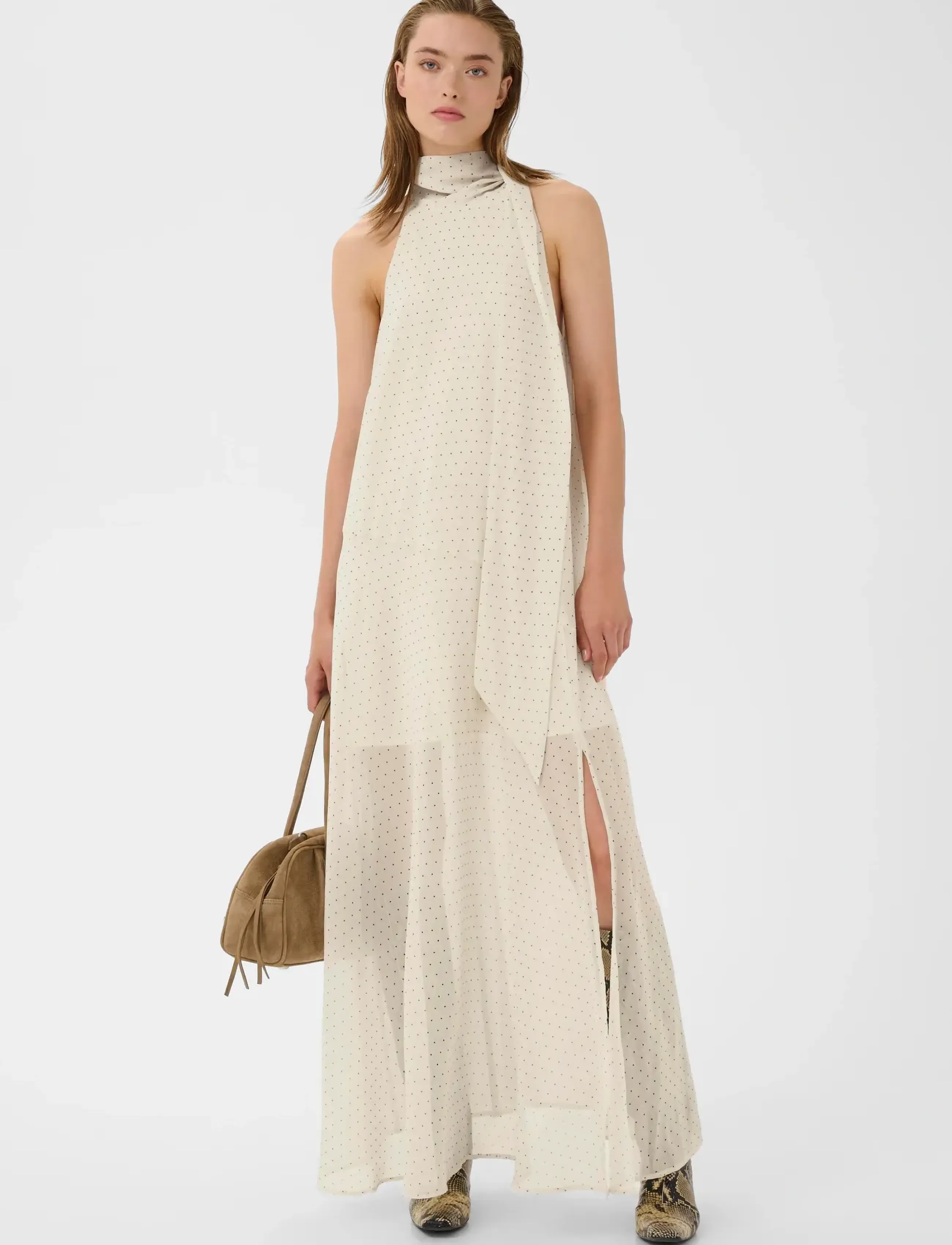 Gestuz - GZdorah P dress - cocktailjurken - birch dot - 3