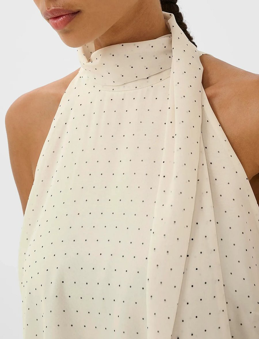 Gestuz - GZdorah P top - Ærmeløse bluser - birch dot - 5