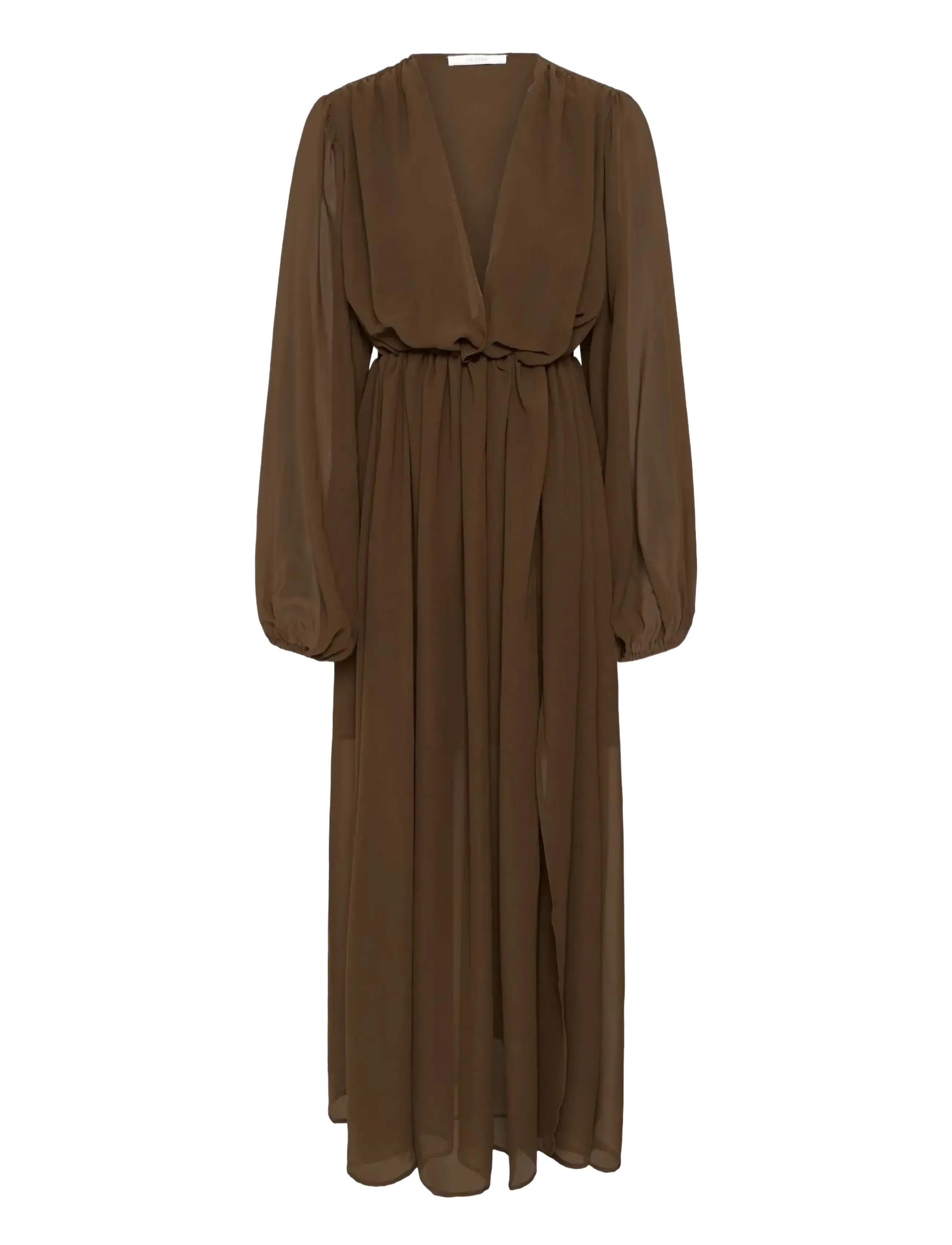 GESTUZ Gzdarly Long Kleid Braun - 36 - Damen