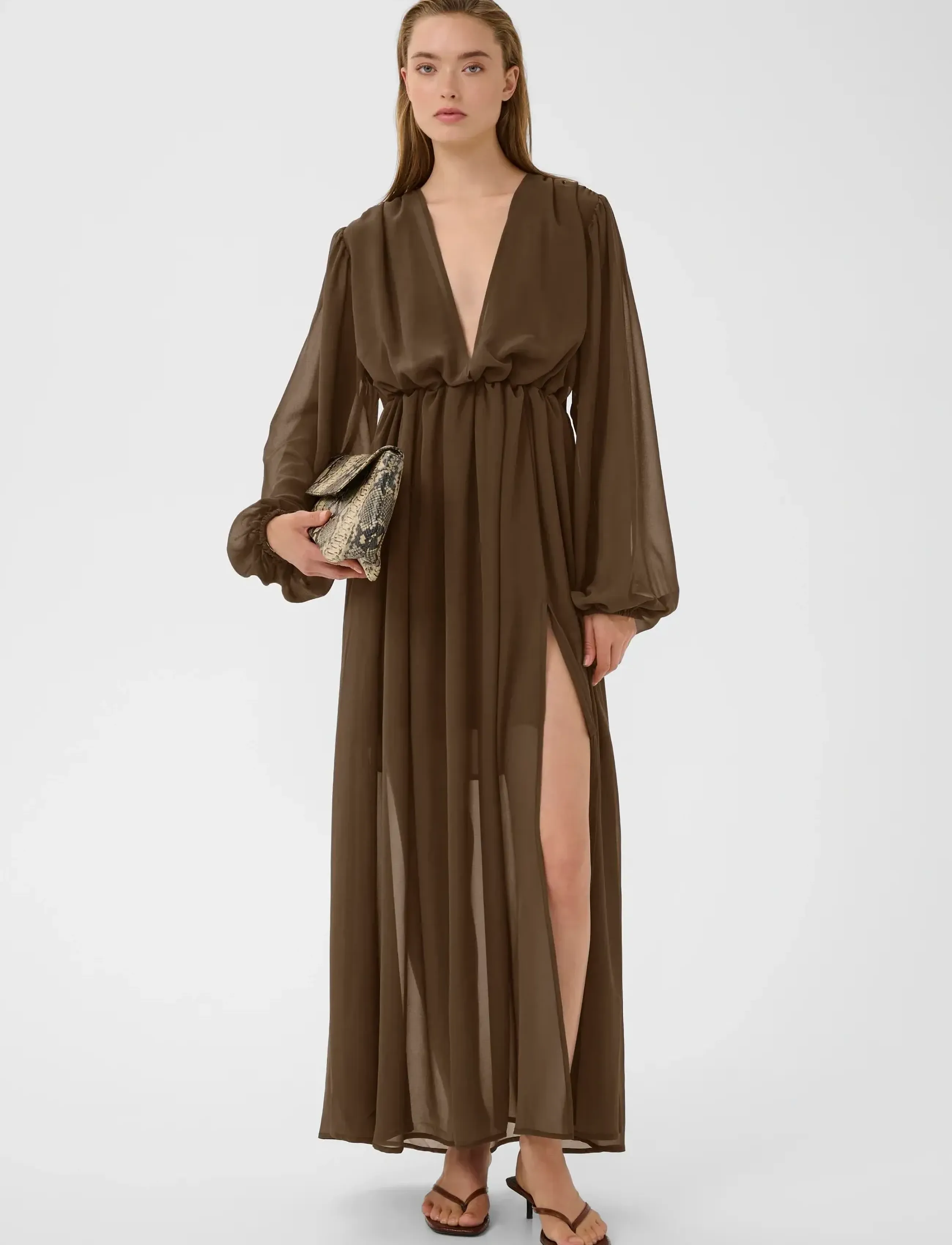 Gestuz - GZdarly long dress - Õhtukleidid - rain drum - 3