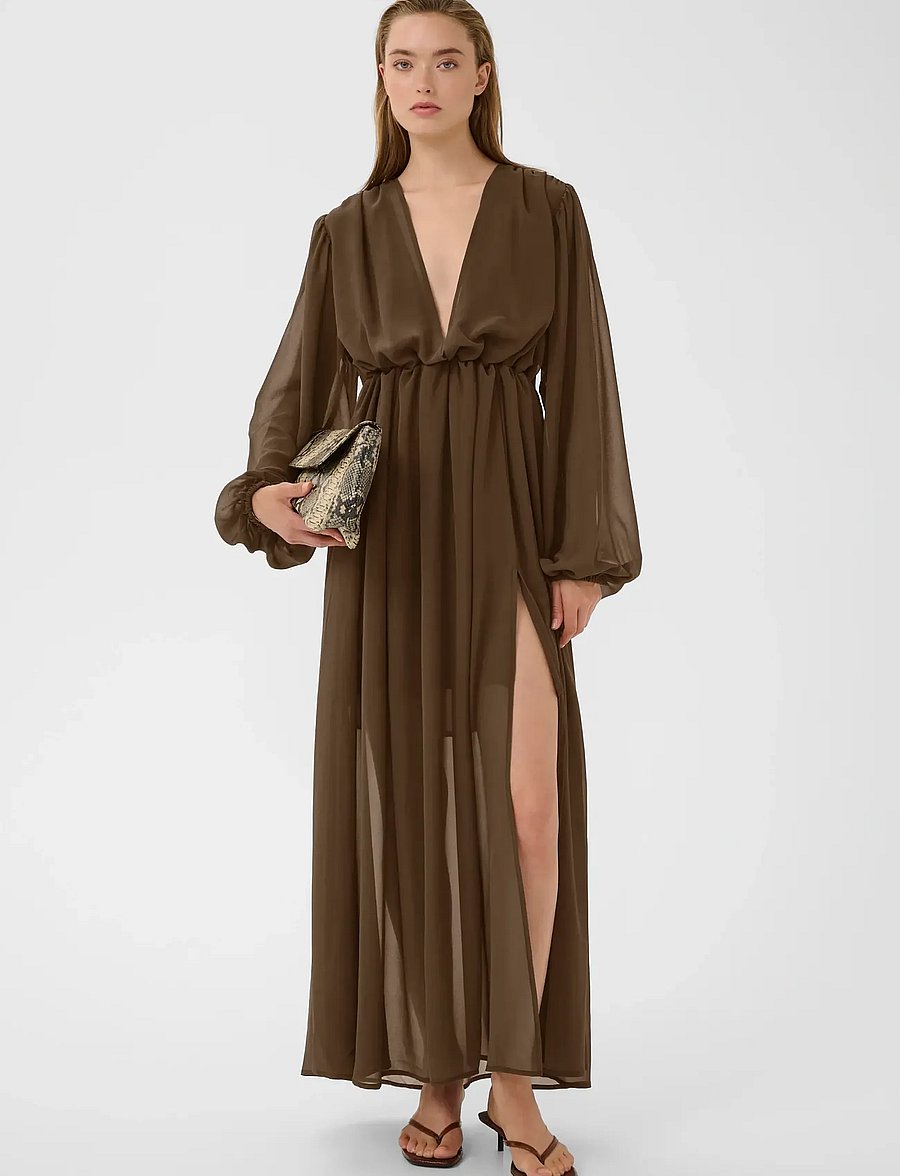 gestuz tilja satin maxi dress Gestuz FlamiaGZ P Singlet Maxi Dress
