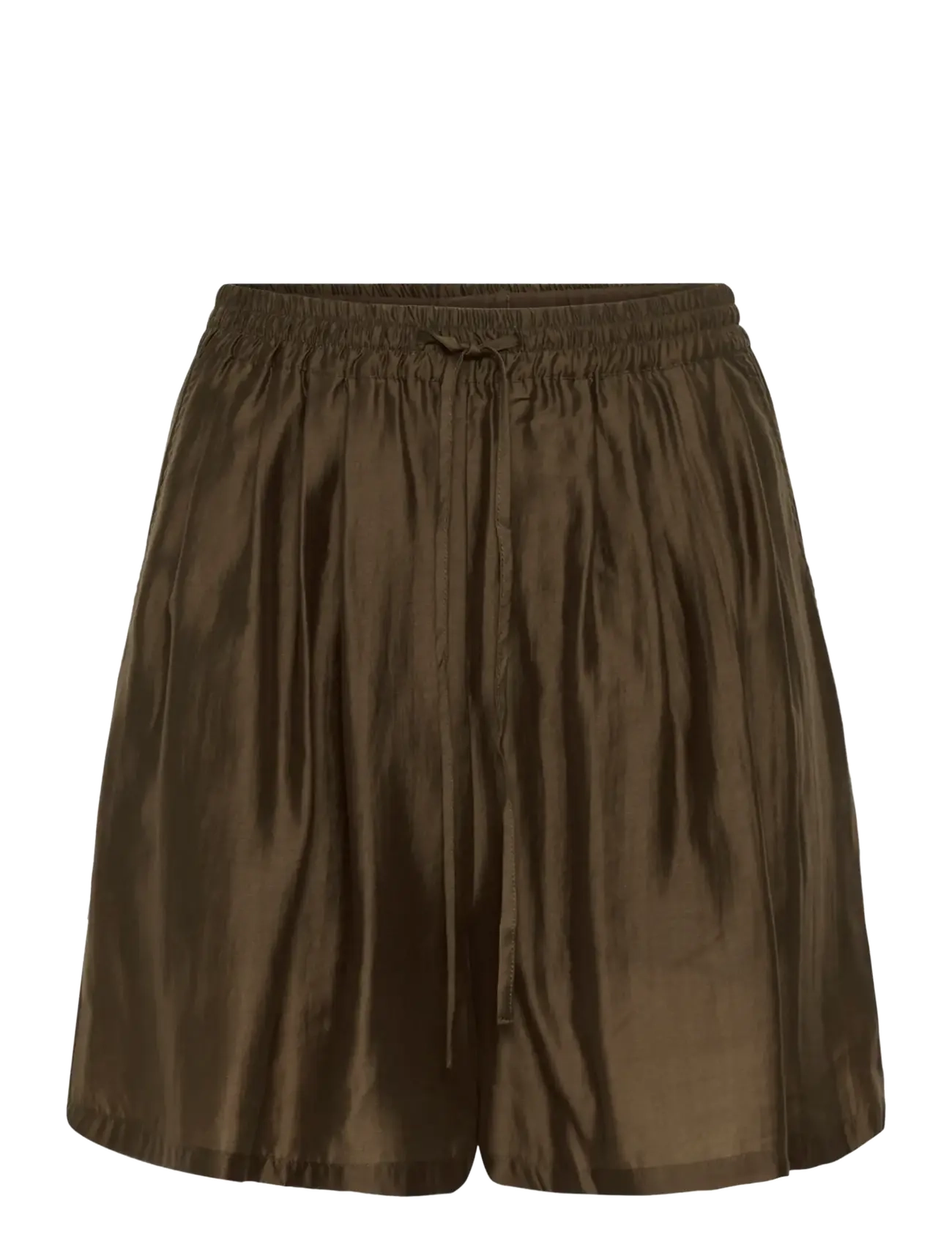Gestuz GZsiora HW shorts - Shorts - RAIN DRUM / brown