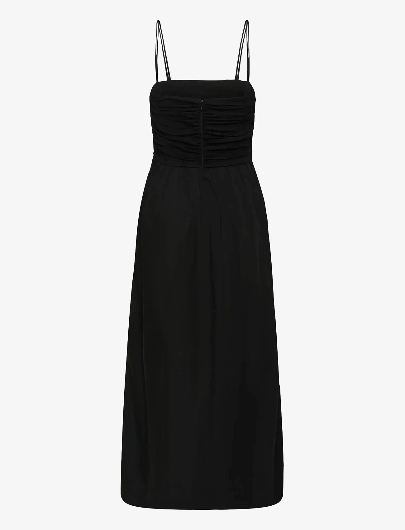 Gestuz - GZerin slip dress - slip dresses - black - 2