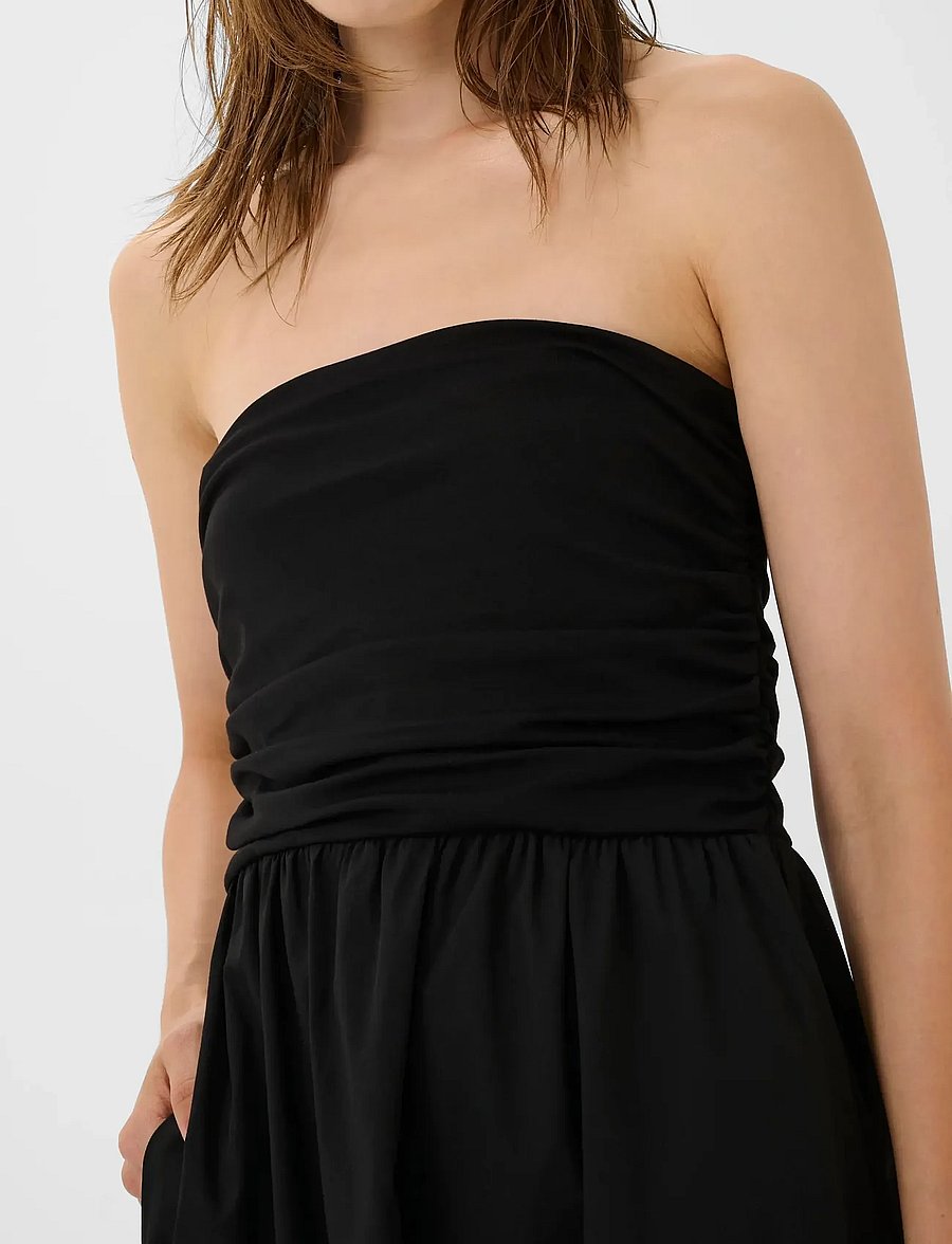 Gestuz - GZerin slip dress - sukienki na ramiączkach - black - 4