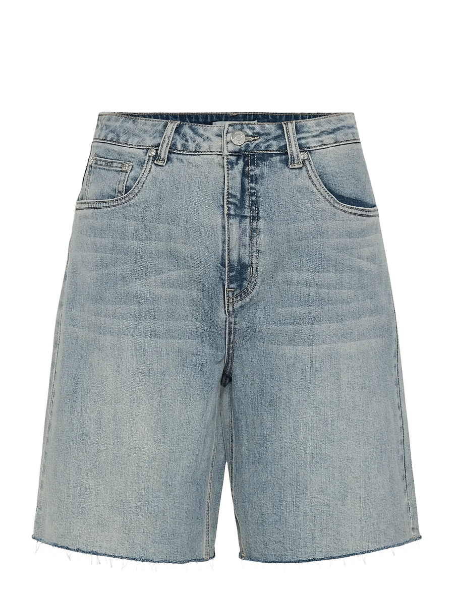 Gestuz - GZnoma MW shorts - jeansshorts - vintage mid blue wash - 1