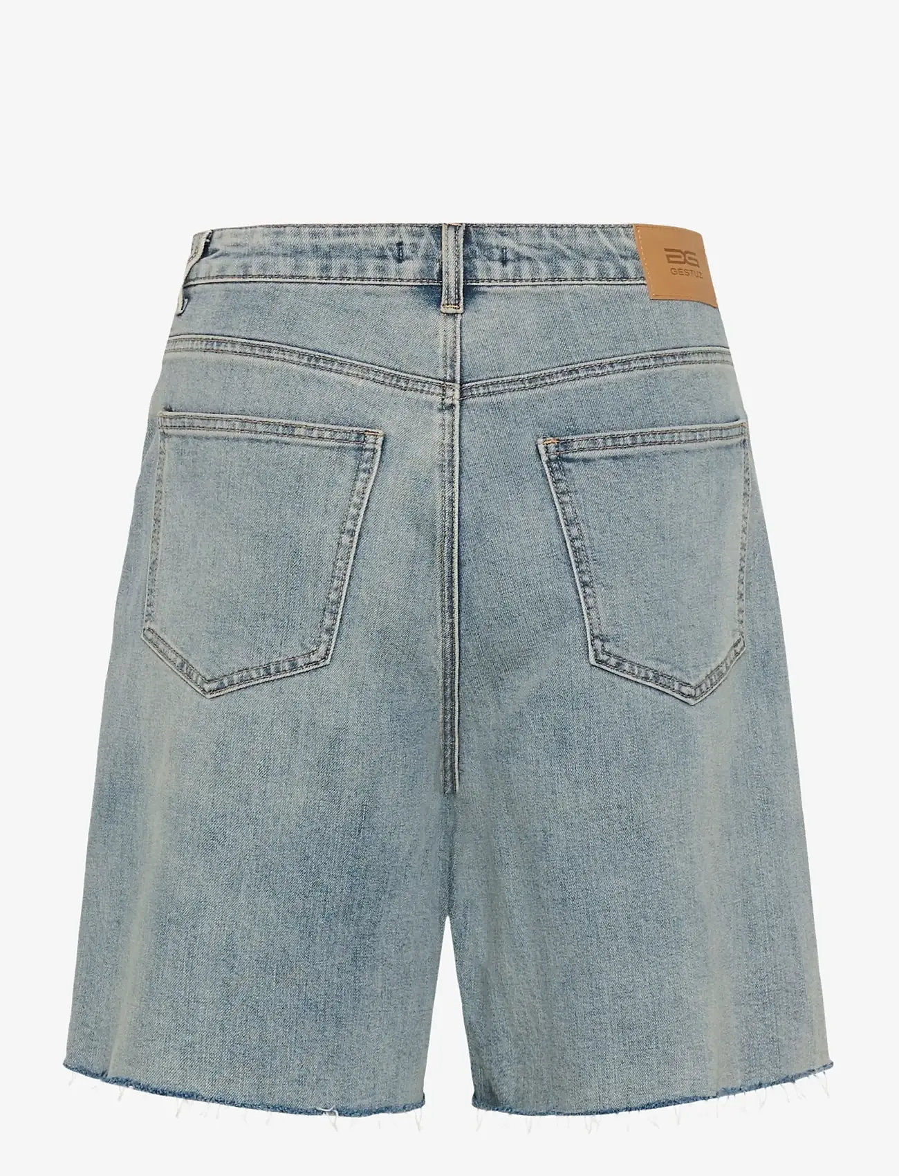 Gestuz - GZnoma MW shorts - jorts - vintage mid blue wash - 2