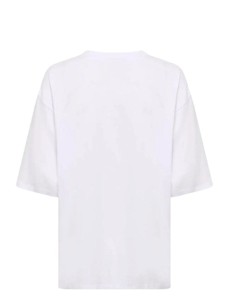 Gestuz - GZsumi tee - t-shirts - bright white - 2