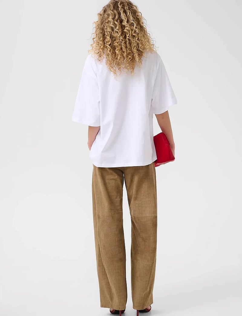 Gestuz - GZsumi tee - t-shirts - bright white - 4