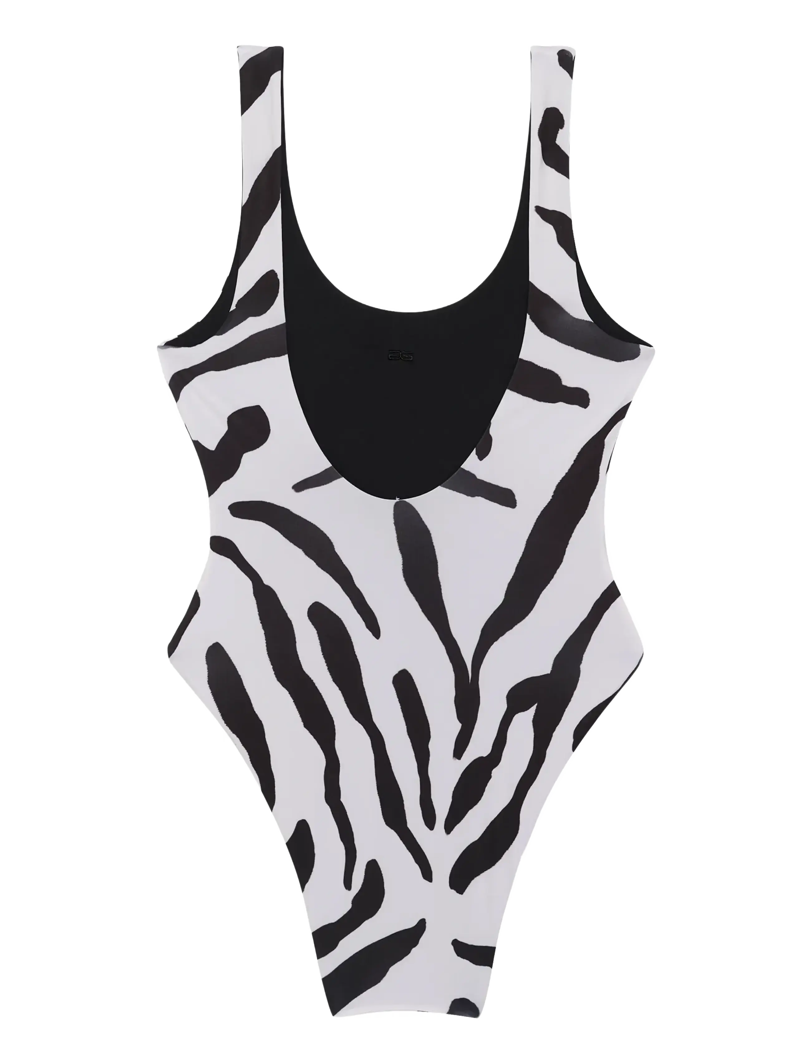 Gestuz - GZzaiba swimsuit - swimsuits - graphic black white animal - 2