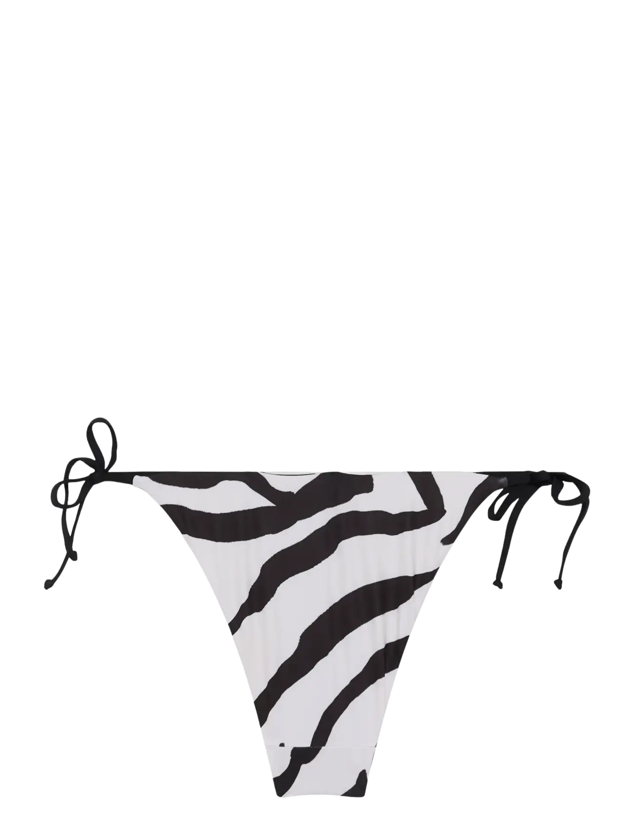 Gestuz - GZzaiba bikini bottom - Šonuose segami bikiniai - graphic black white animal - 2