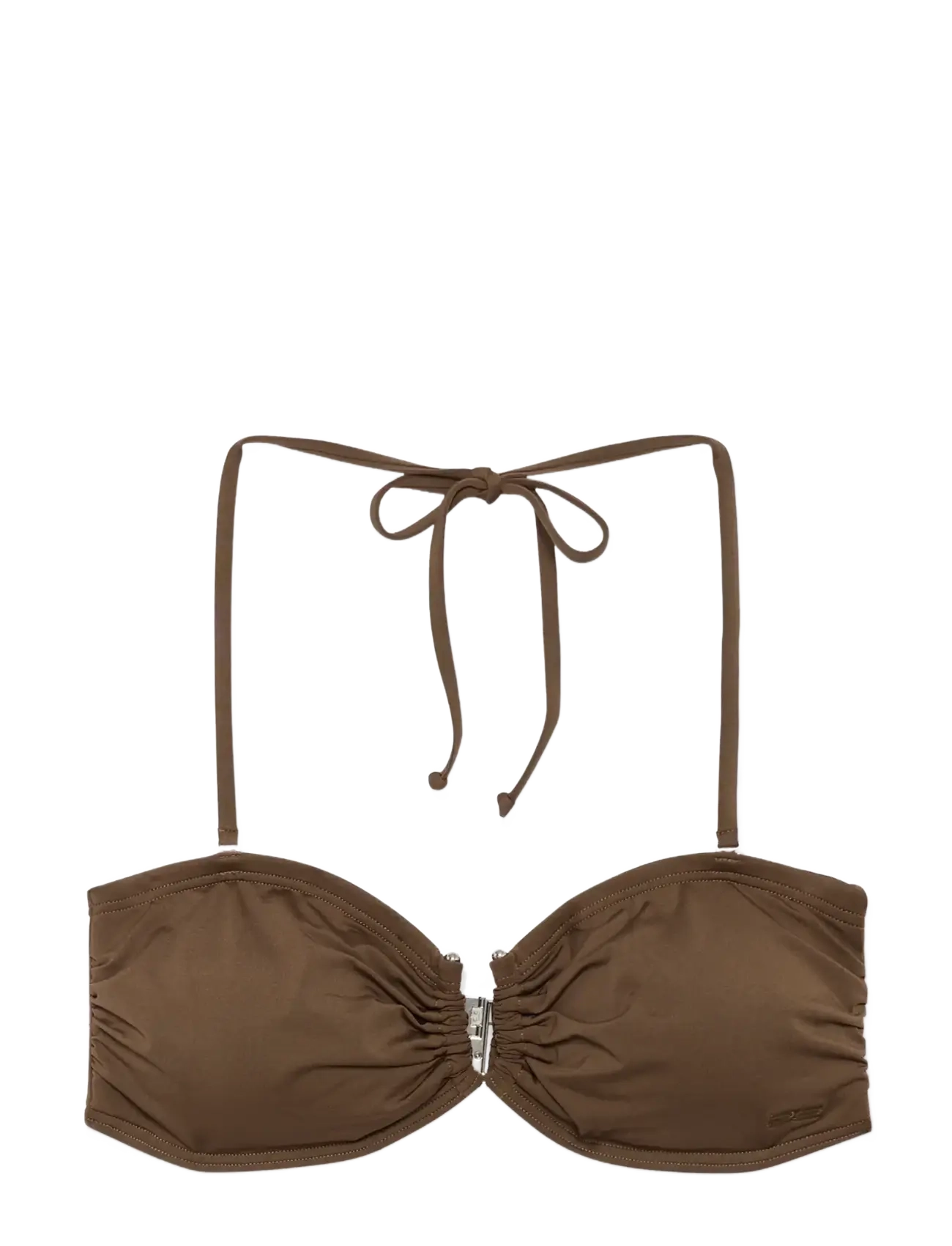 Gestuz GZbrisa bikini top - Kleidung - RAIN DRUM / brown